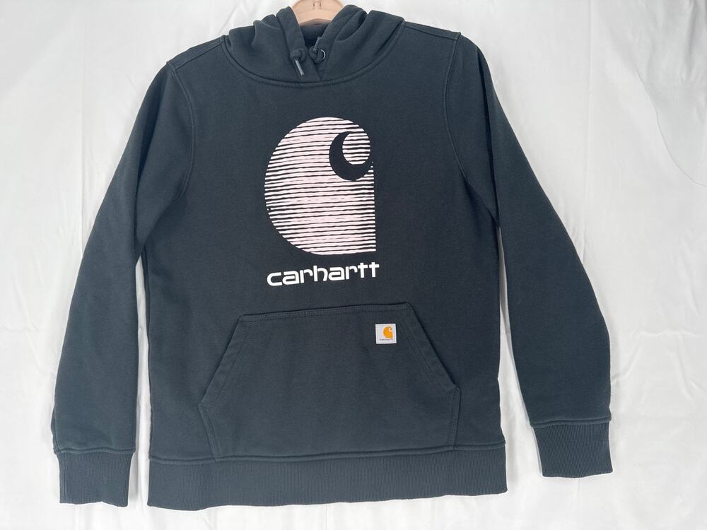 Carhartt Rain Defender Relaxed Fit Hoodie Womens Black size M